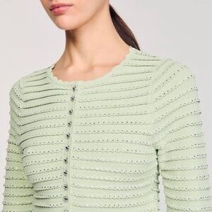 Sandro Vert Amande Cardigan